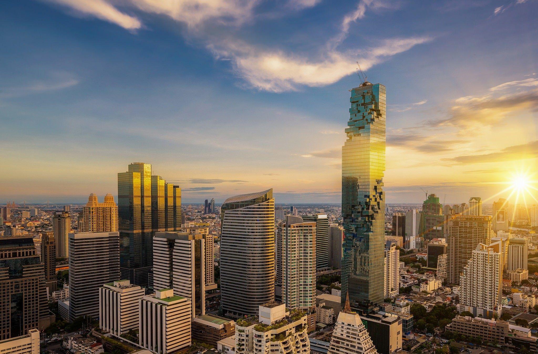 Bangkok skyline
